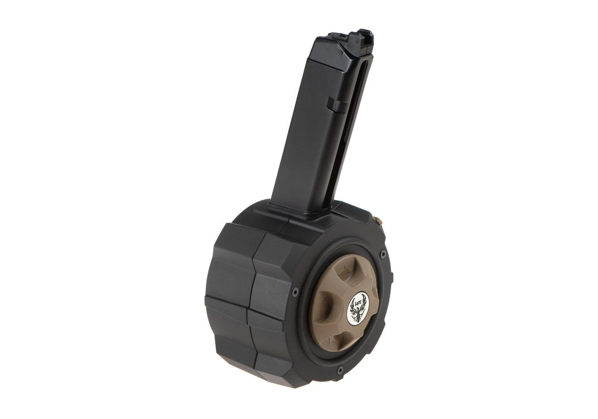 HFC Drum Magasin G17 Models GBB 200rds - Sort