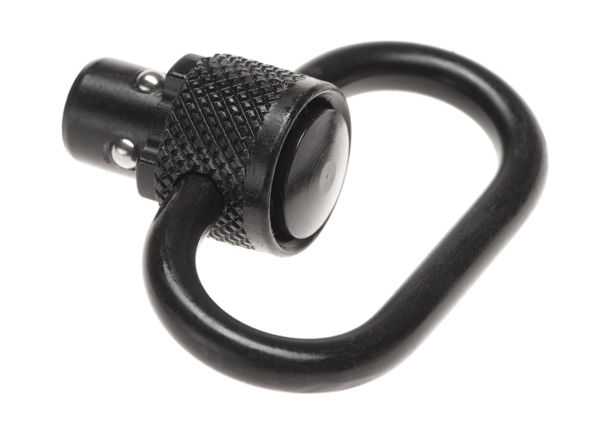 Leapers Heavy Duty Steel Push Button QD slingsvivel 1.4 Tommer