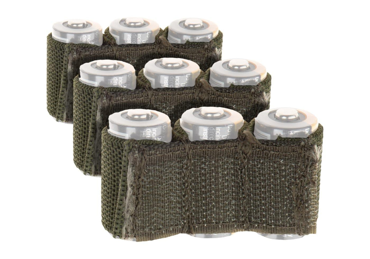 Invader Gear Batteri Strap CR123 3-pack