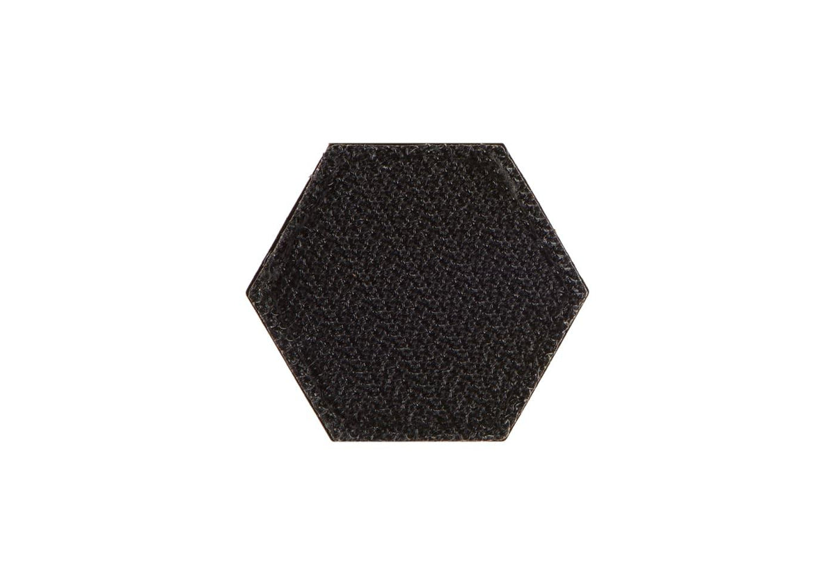 JTG German Flag Hexagon gummipatch - Multicolor