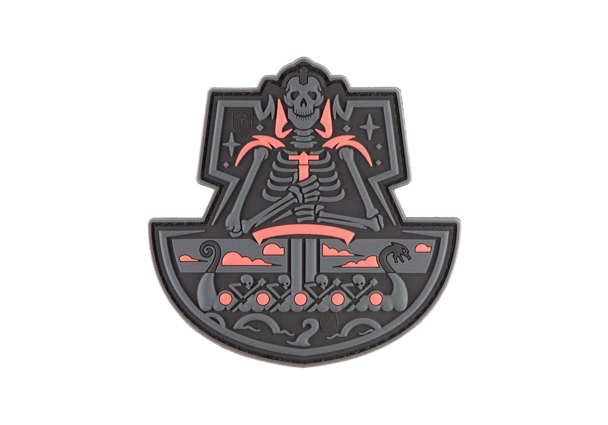 JTG Ghost Ship Skull gummipatch