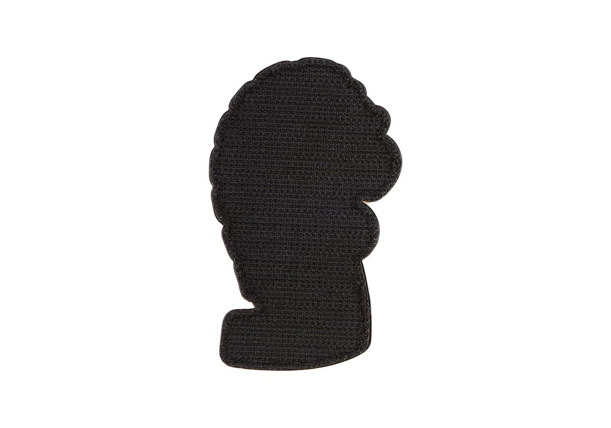 JTG Northman Dragon Ship Head gummipatch - Hvid