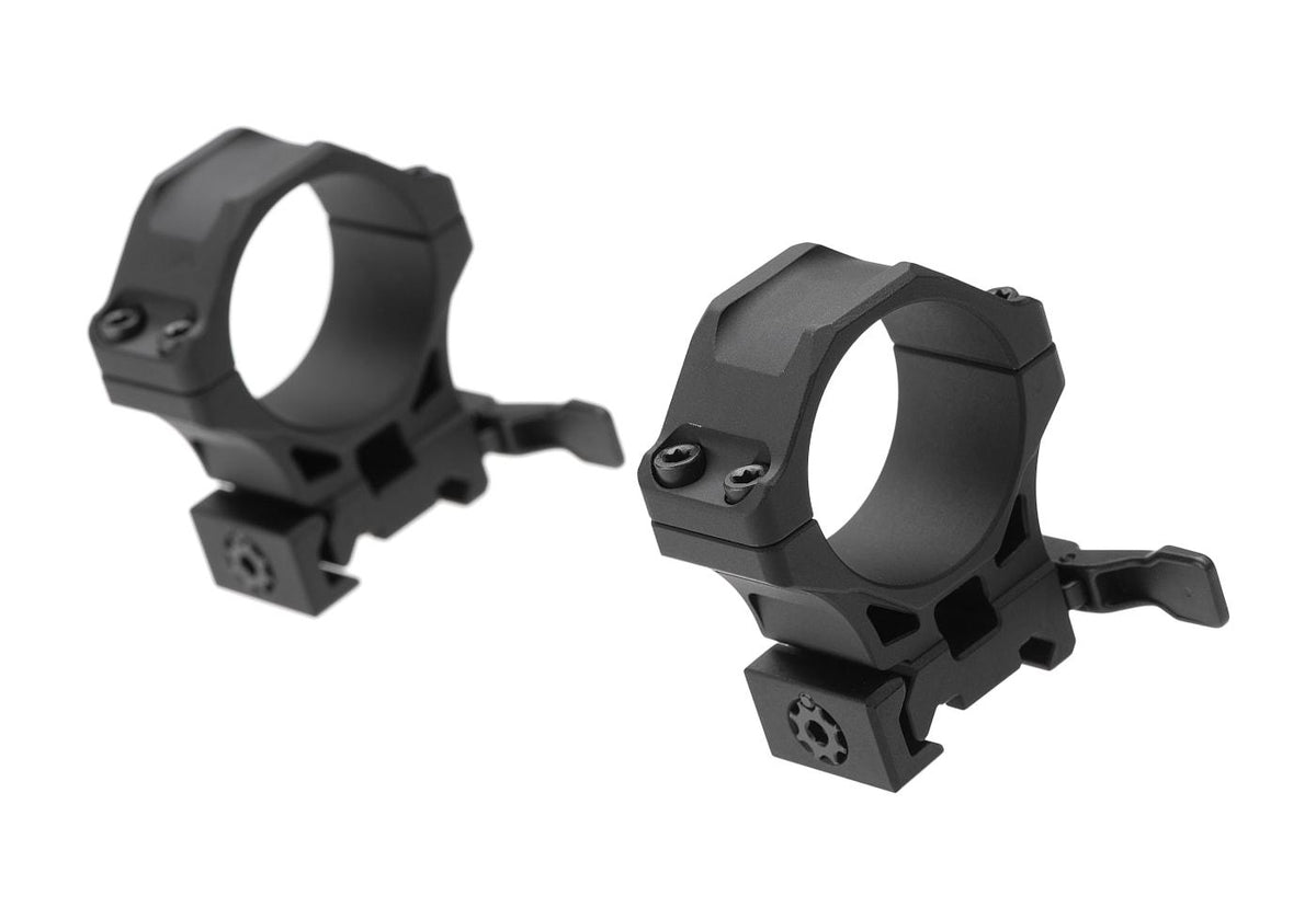 Leapers Accu-Sync QR 34mm Mellem Profil Ringe - Sort