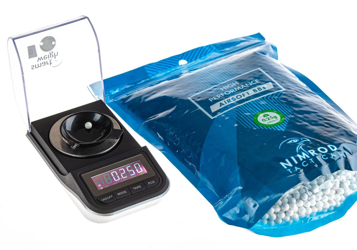 Nimrod 0.25g BB High Performance 4000rds - Hvid