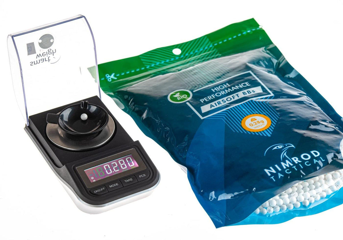Nimrod 0.28g Bio BB High Performance 3570rds - Hvid