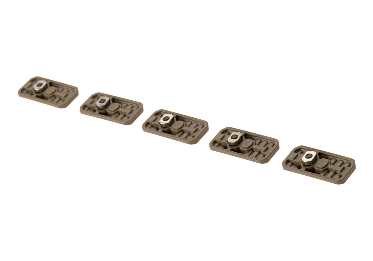 Strike Industries M-LOK Keymod Cover med Cable Management System 5pcs