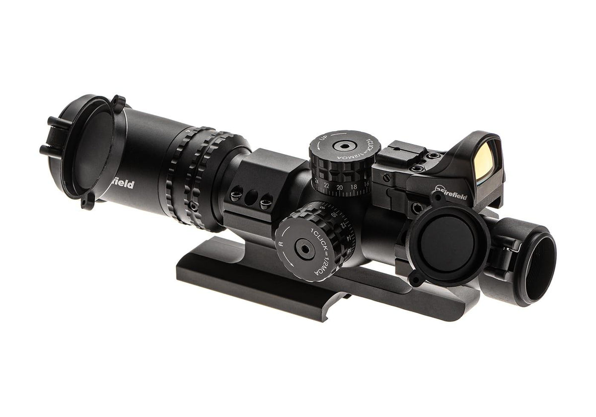 Firefield RapidStrike 1-4x24 SFP Impact Micro Rød dot Kit - Sort