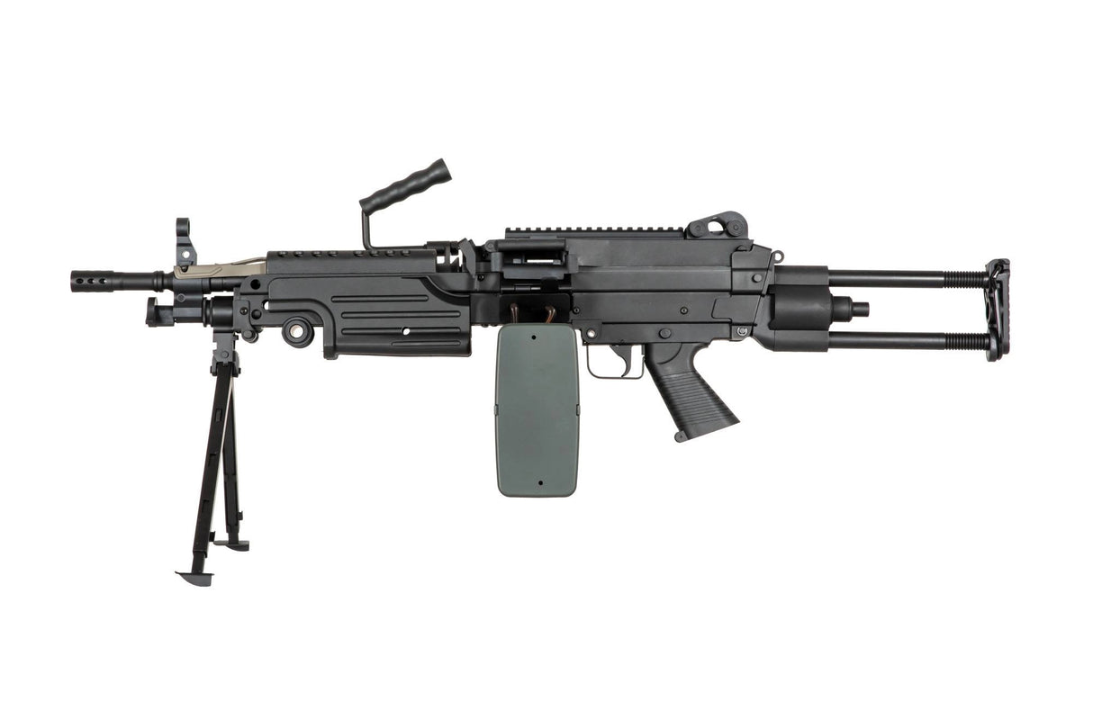 Specna Arms FN Herstal M249 PARA CORE Easy Set AEG - Black