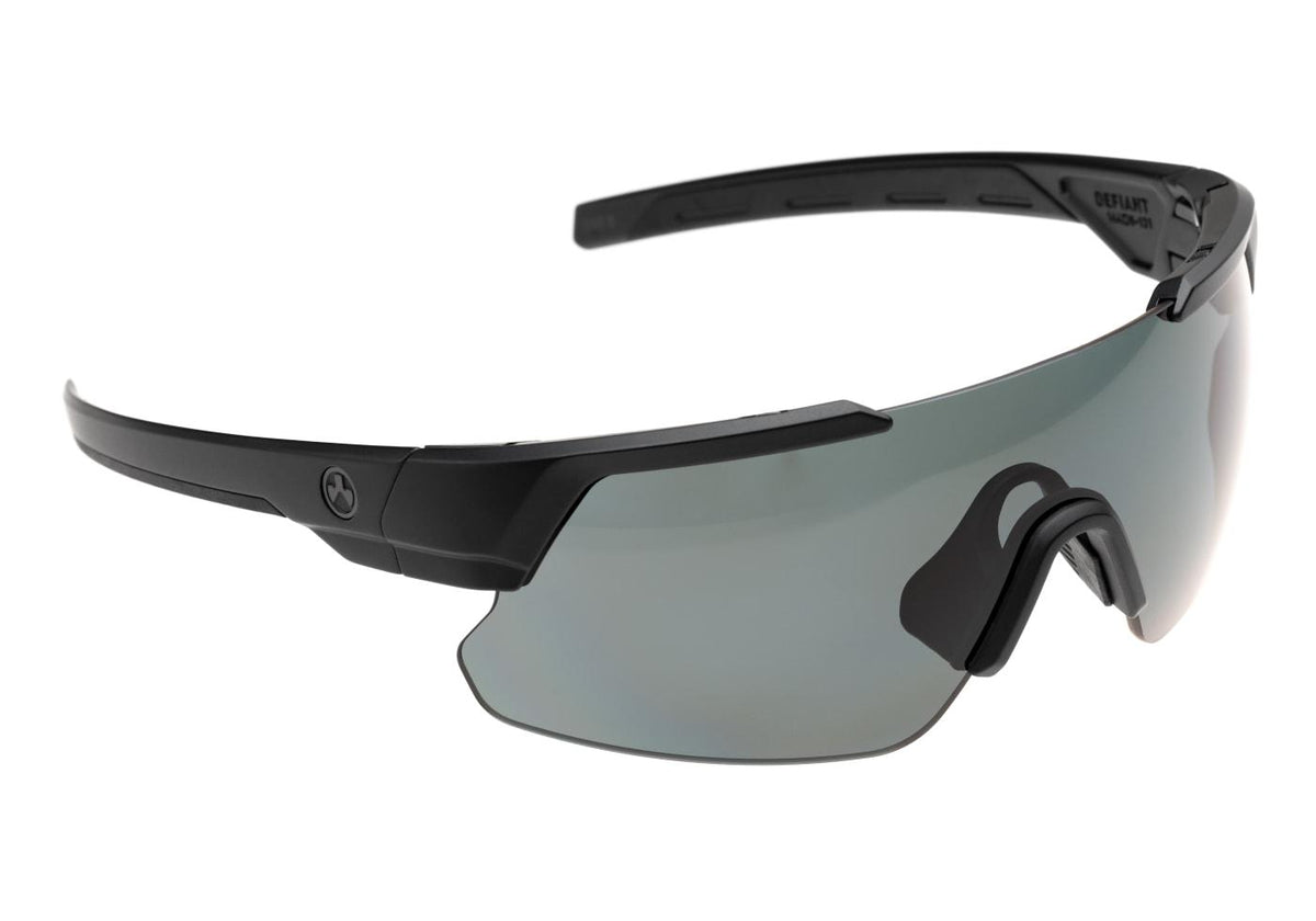 Magpul Defiant - Polariseret - Sort Stel / Grå Glas