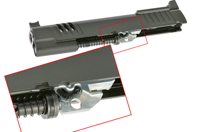 Licenseret STACCATO 2011 XL pistol replica - Sort