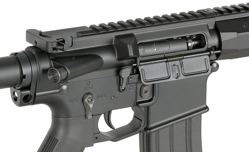 WE13 9,5" M4/AR-15 Knight's Armament Airsoft Riffel, 30 RPS, ETU - Sort