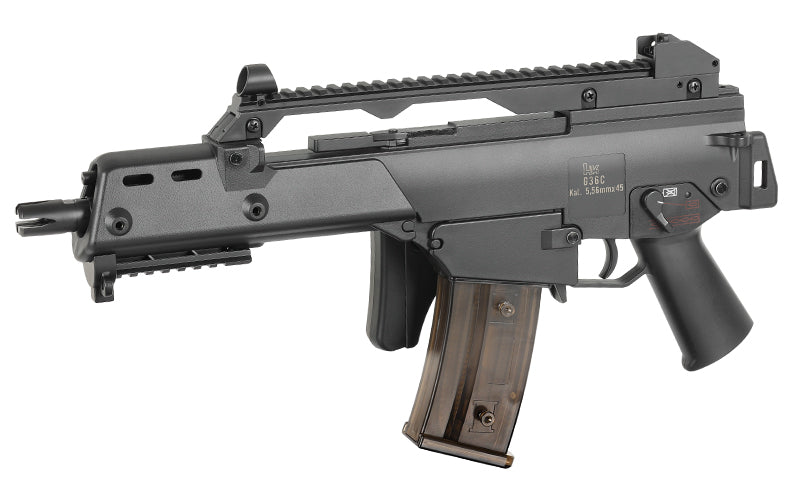 Licenseret H&K G36C CM.011 Replica med Eshooter ETU, GEN-2