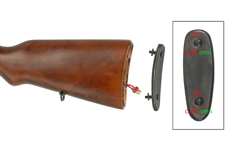 SVT-40 AEG Riffel Replica - ægte træ