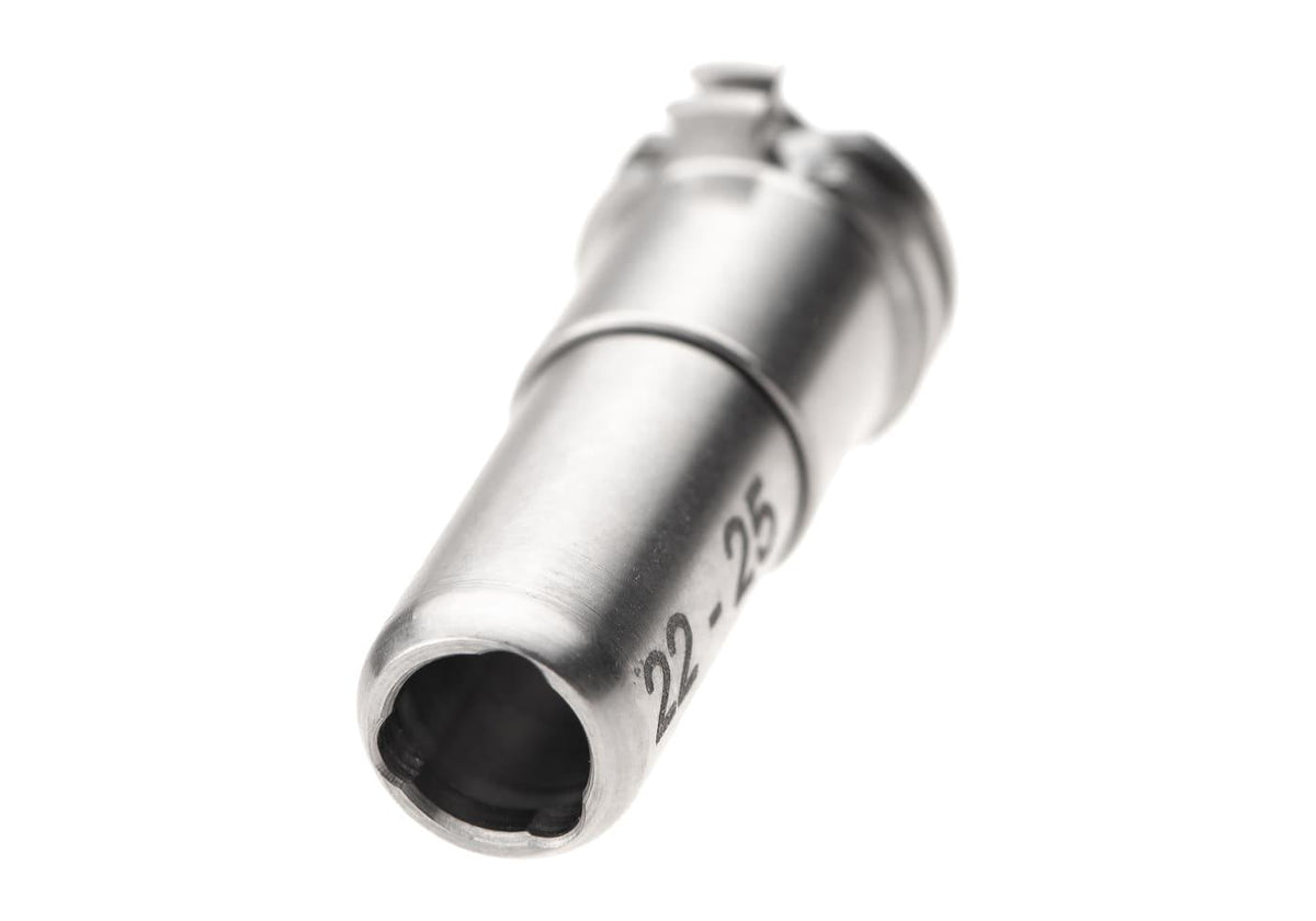 Maxx Model CNC Titanium Adjustable air seal nozzle 22mm - 25mm til AEG
