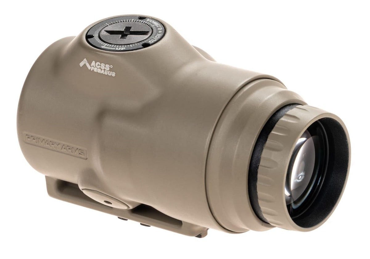 Primary Arms SLx 3X Micro Magnifier med ACSS Pegasus Ranging Reticle - Dark Earth