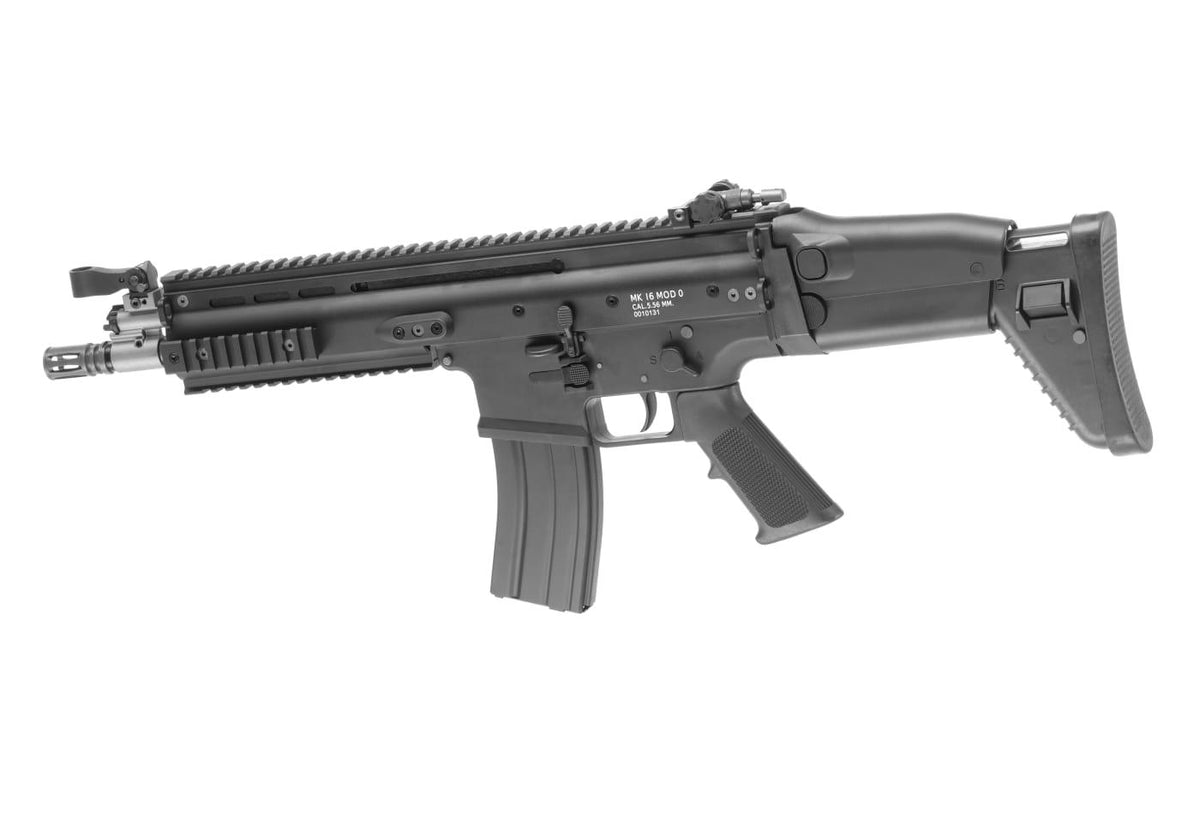 WE MK16 Open Bolt GBR - Sort