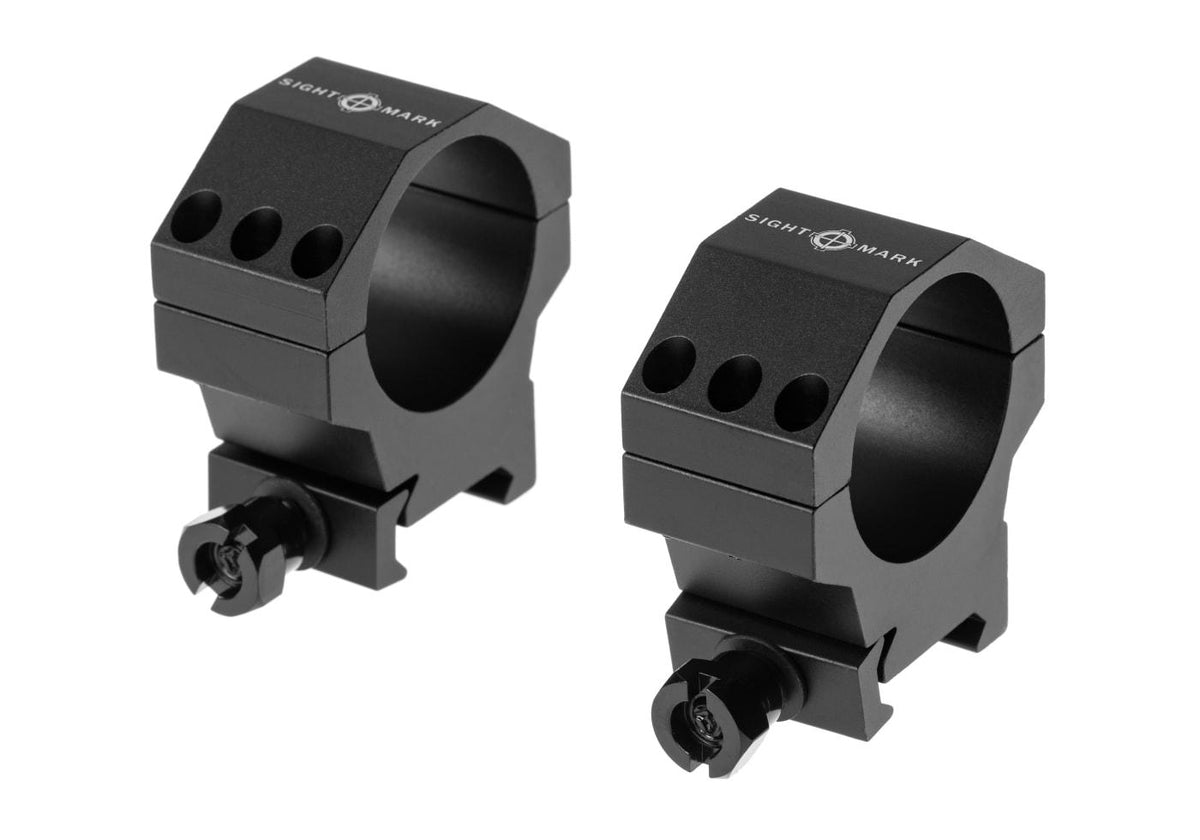 Sightmark 34mm Mellem Height Picatinny Ringe - Sort