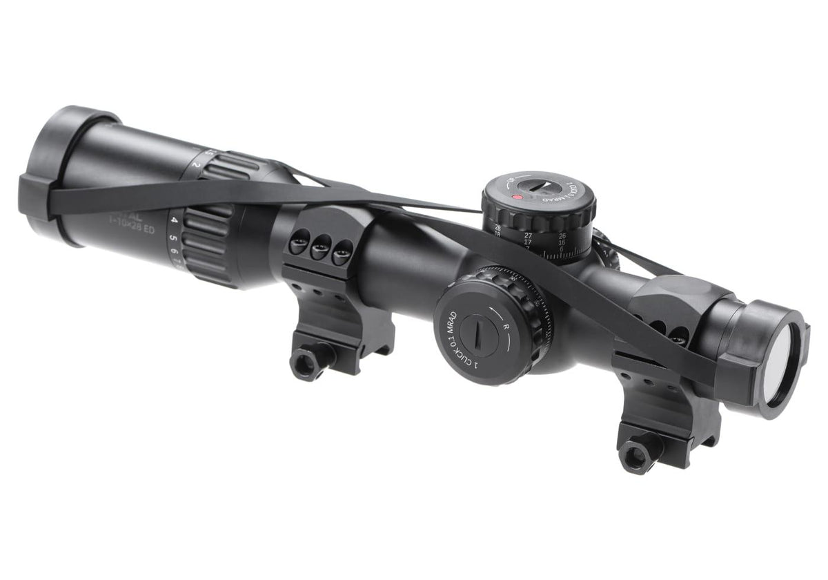 Vector Optics Continental x10 1-10x28 ED CTR - Sort