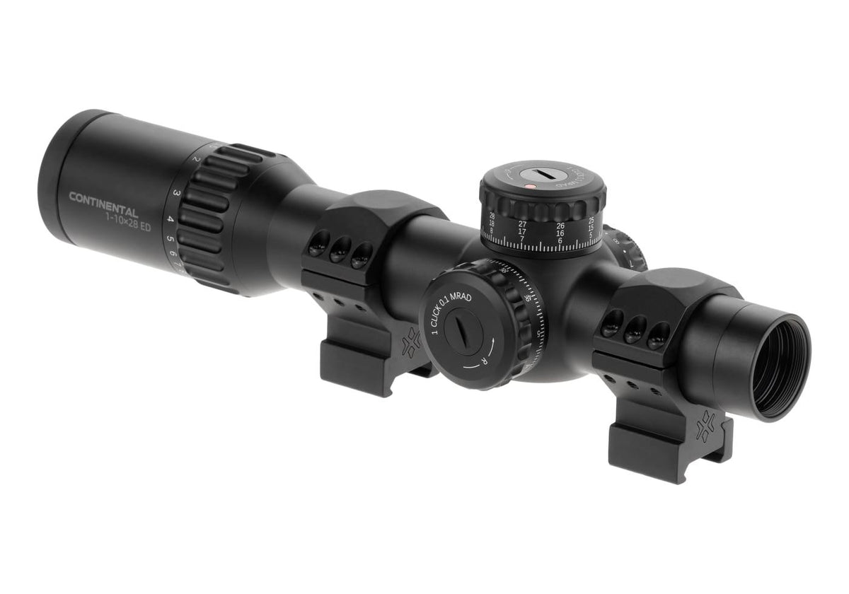 Vector Optics Continental x10 1-10x28 ED RAR2 - Sort