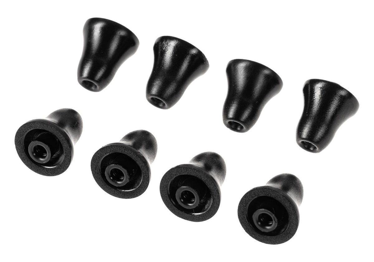 Earmor Reserve Tapered Foam Earplugs Til M20T Pro / M200T / P20 / P21 Size S - Sort