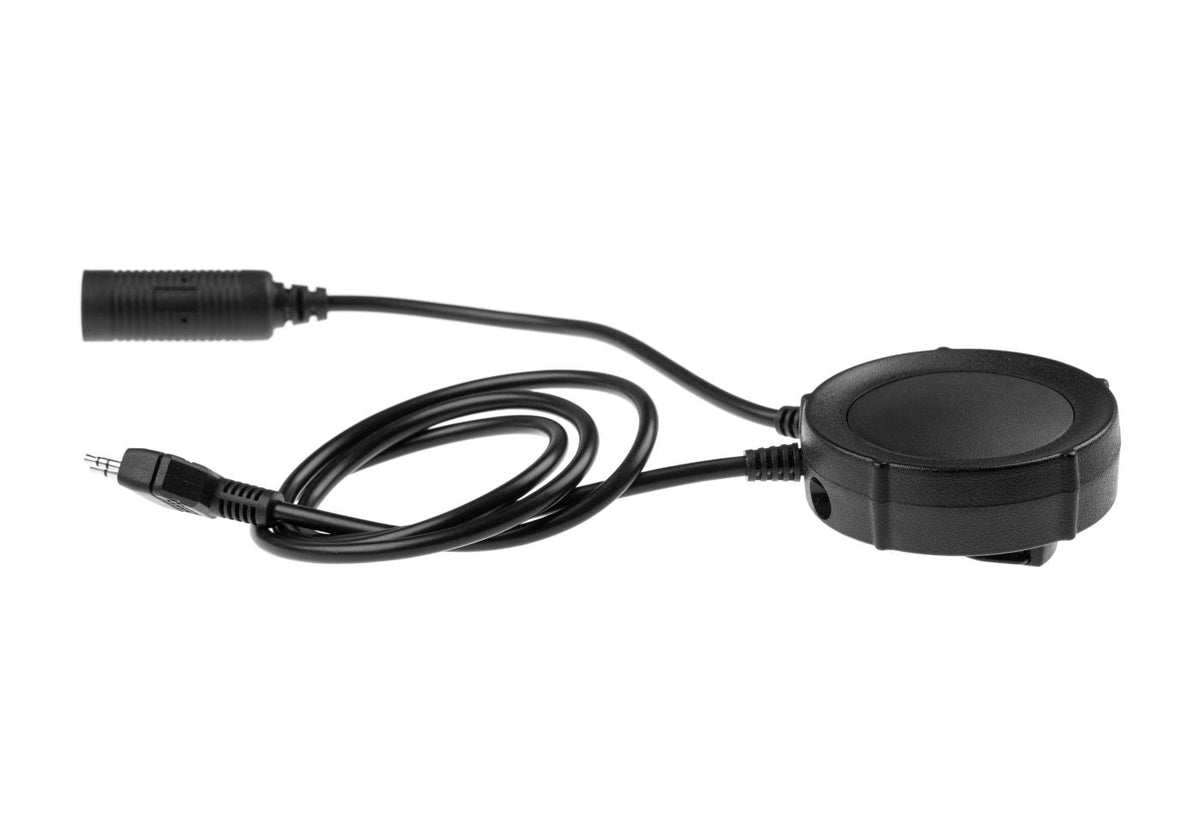 Earmor M55 Taktisk PTT Midland - Sort