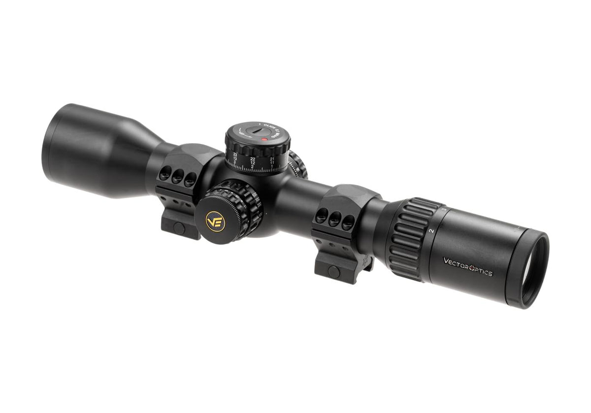 Vector Optics Continental X6 2-12x44 MPVO Kikkertsigte - Sort