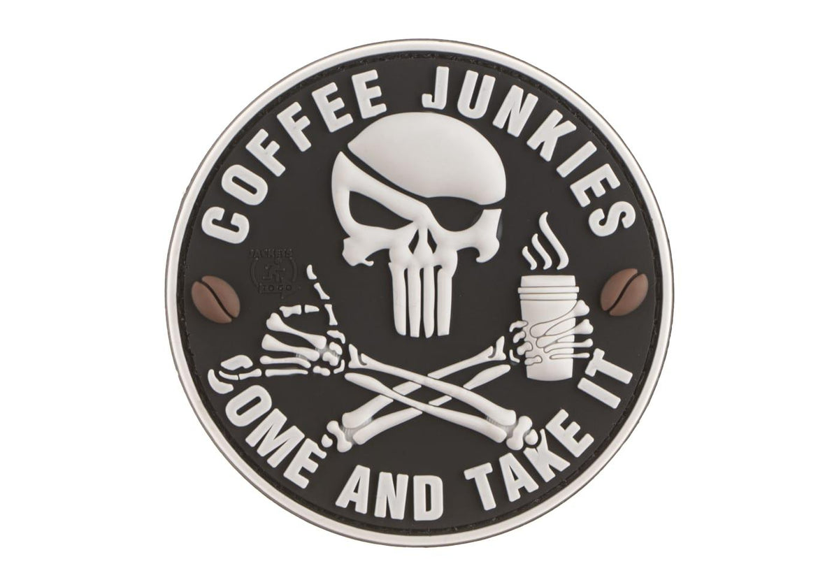 JTG Coffee Junkies gummipatch - Sort