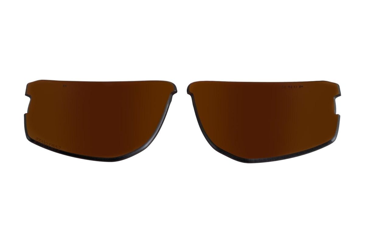 Wiley X JAKL Captivate Polariseret Grøn Spejl Amber Glas Set
