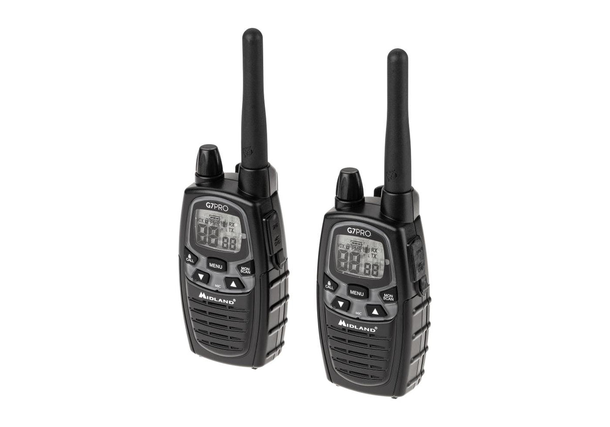 Midland G7 Pro PMR + LPD - Sort