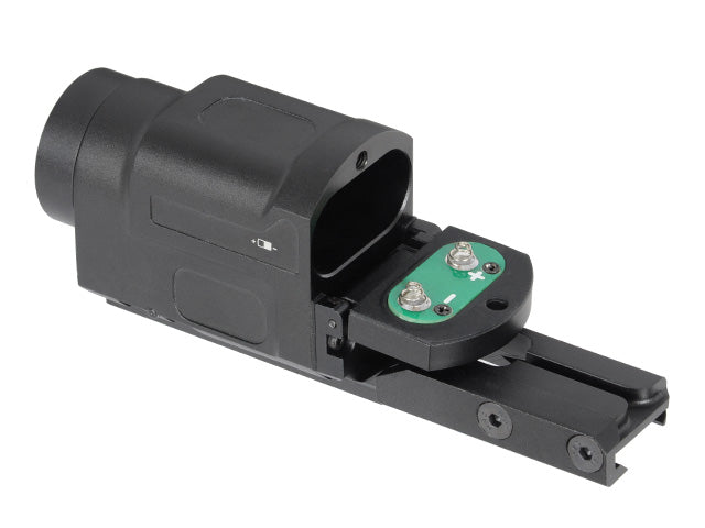 Russisk Taktisk Flashlight K-2P - Sort