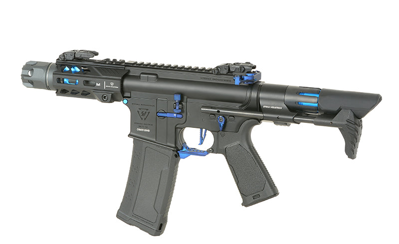 Strike industries 4" Raiders Competition PDW AEG Riffel, GEN-2 - Blå