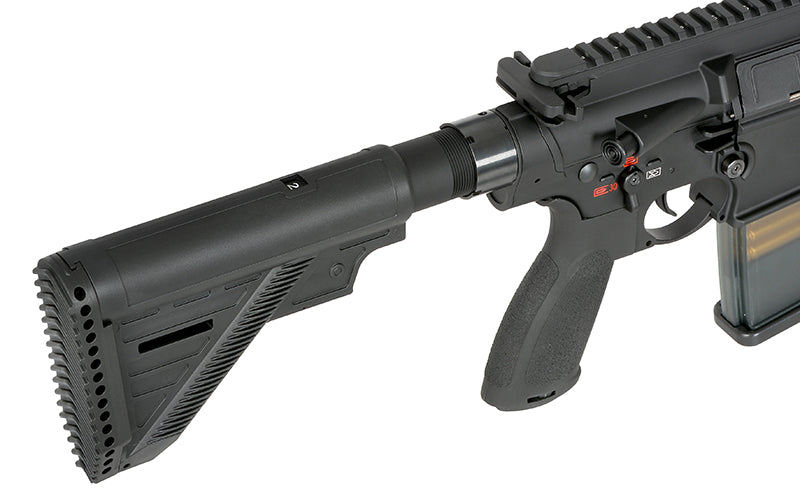 Airsoft Replica EC-202 Avanceret Edition (opgraderet gearkasse, programmable ETU) - Sort