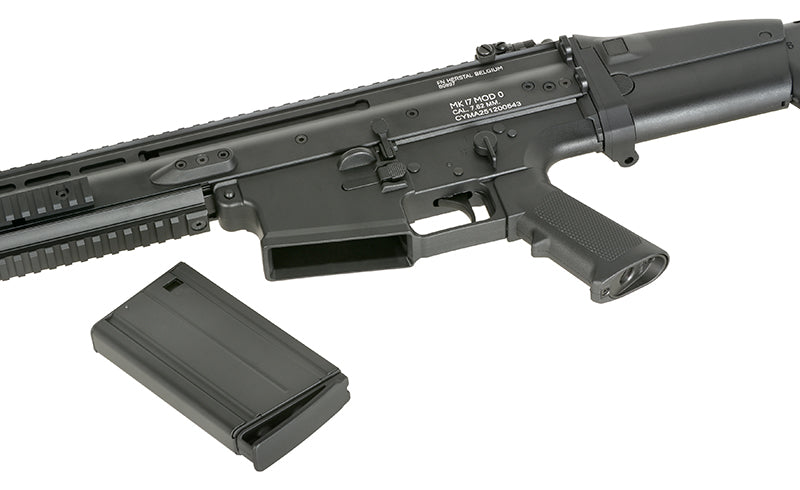 Licenseret FN SCAR-H CM.063H Replica med Eshooter ETU, GEN-2