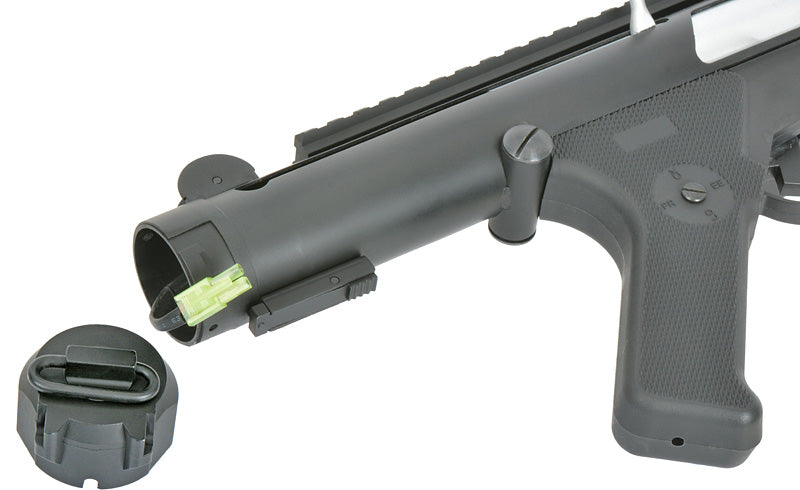 MK7 Sterling maskinpistol replica - Sort