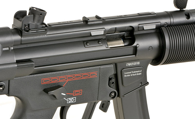 Licenseret H&K MP5SD6 CM.041SD6 Replica med Eshooter ETU, GEN-2
