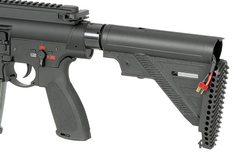 Airsoft Replica EC-202 Avanceret Edition (opgraderet gearkasse, programmable ETU) - Sort