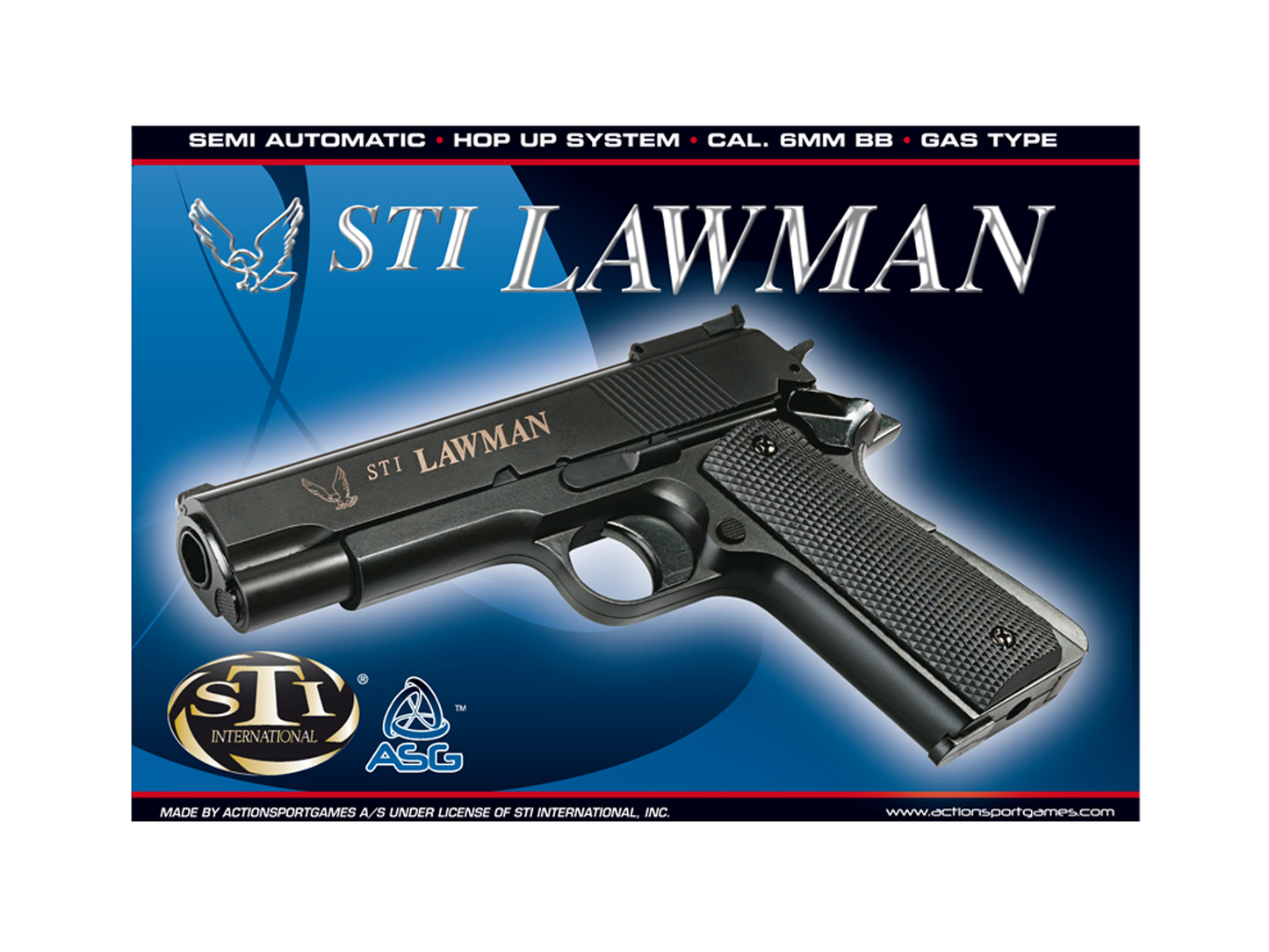 STI Lawman, Gas Non-BlowBack