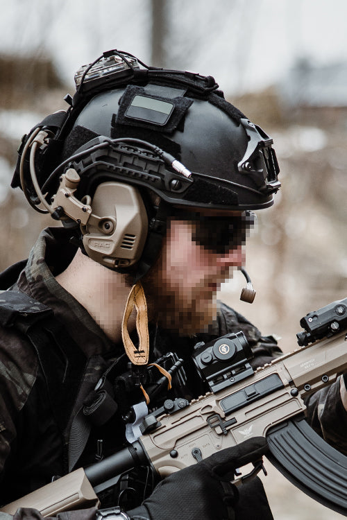HEL-STAR 6 GEN III hjelm marker - DarkEarth/Green