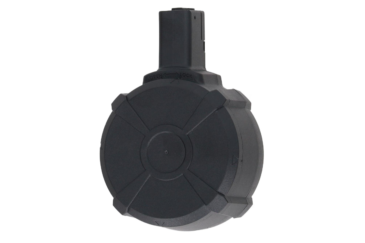 Specna Arms 850-round electric drum magazine for the SA-J20 AEG – Black