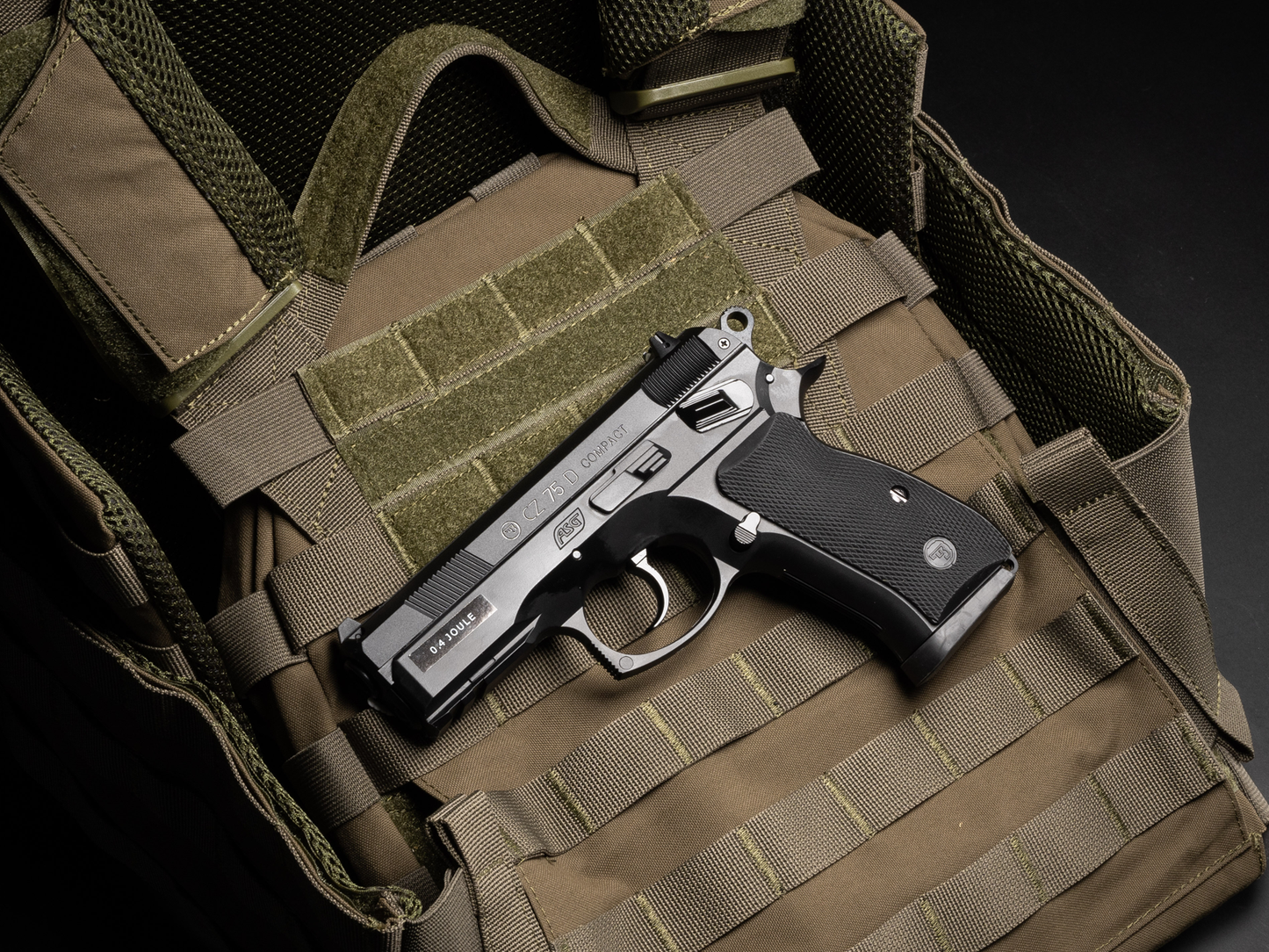 CZ 75D Compact - Fjeder Pistol