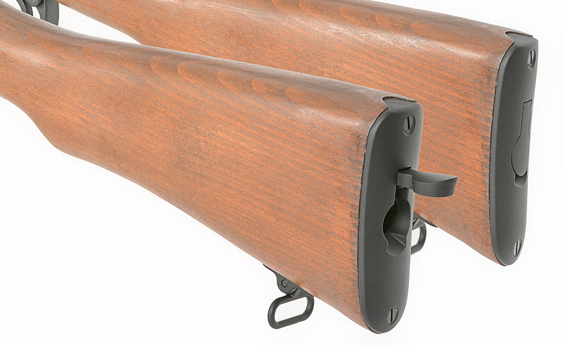 WWII SMLE No.1 MK III Bolt-Action Riffel Replica - ægte træ