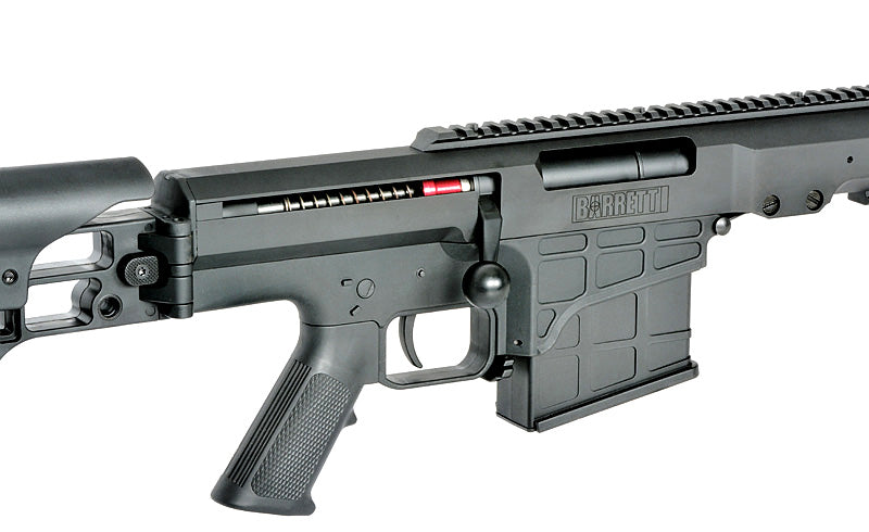Barrett M98B MRAD helmetal Airsoft Fjeder Riffel