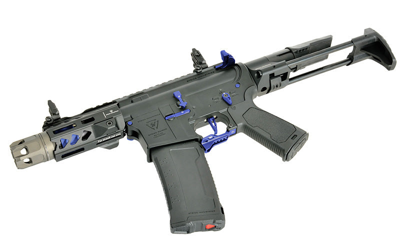 Strike industries 4" Raiders Competition PDW AEG Riffel - Blå