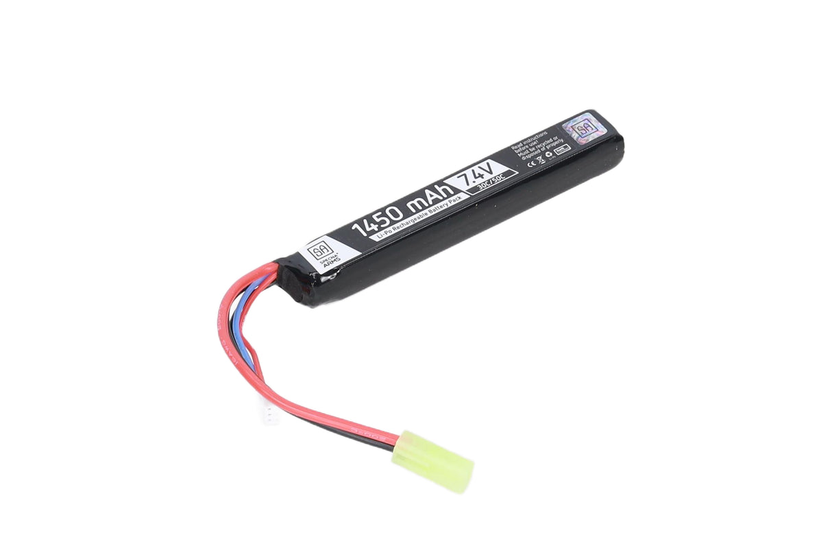 Specna Arms 7.4V 1450mAh LiPo battery 30/50C Tamiya mini
