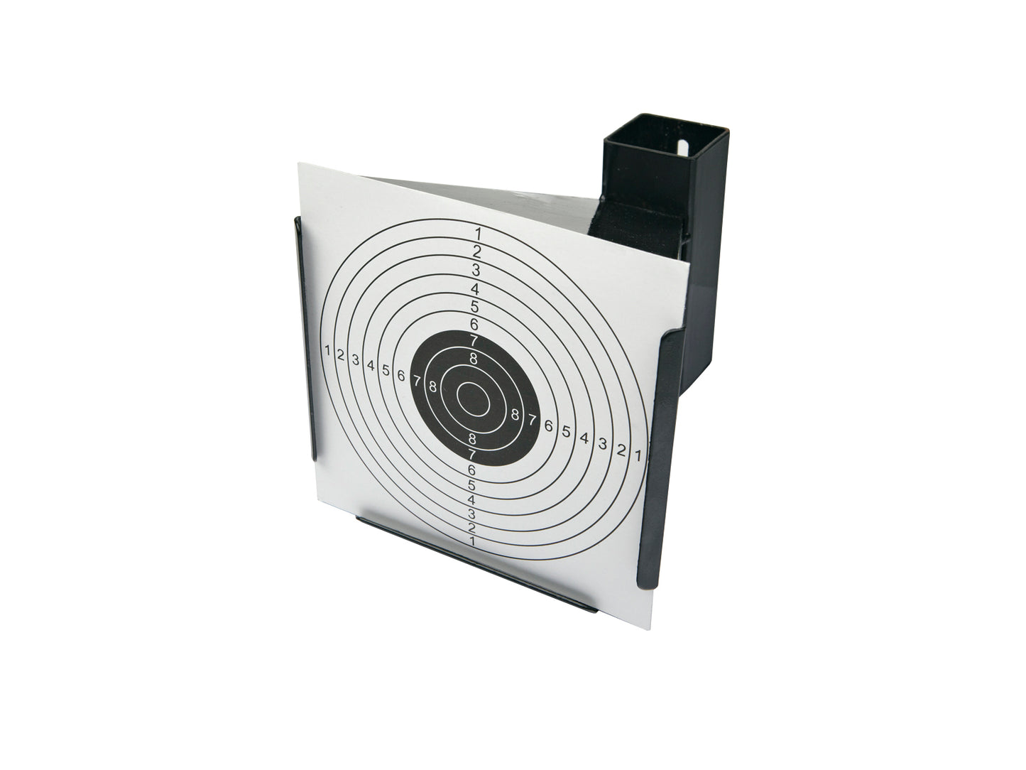 Metal measuring disc for 14x14 cardboard discs