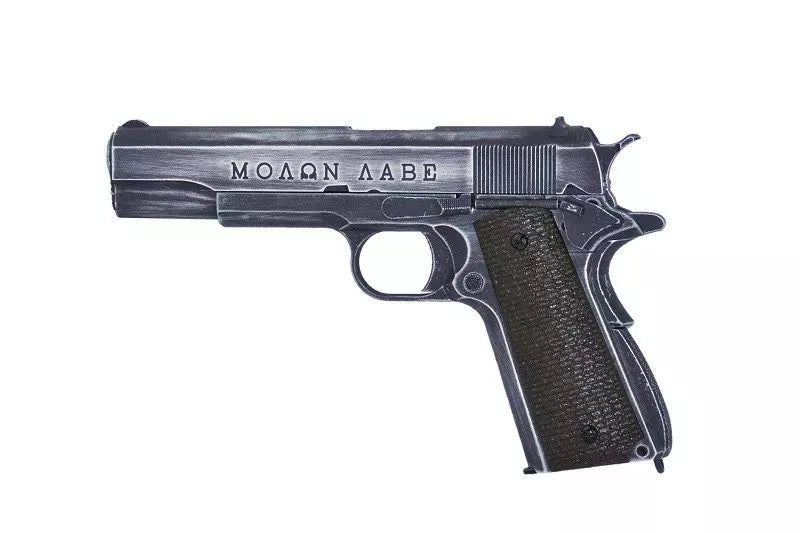 AW Custom 1911 Molon Labe Full Metal GBB Pistol
