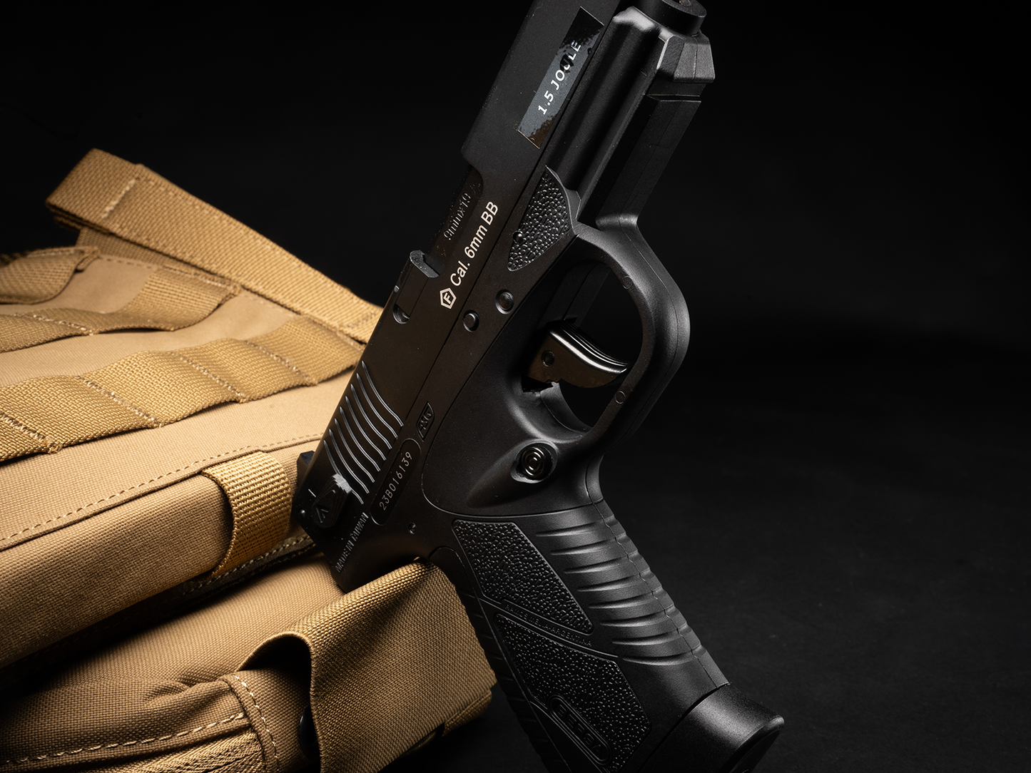BERSA BP9CC, CO2, Blow Back (1,5 Joule)