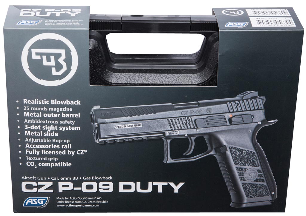 CZ P-09 blow back
