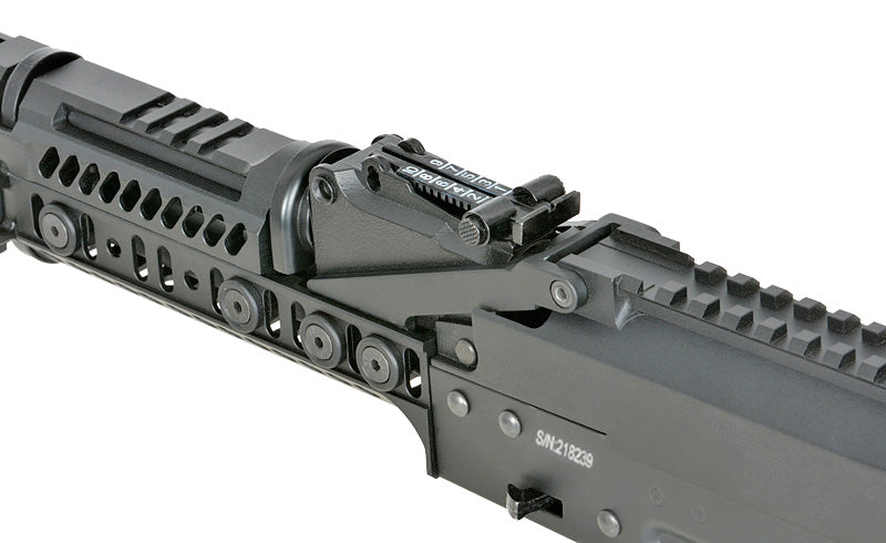 CM.113A AK-74 Taktisk Riffel Eshooter ETU, GEN-2 - Sort