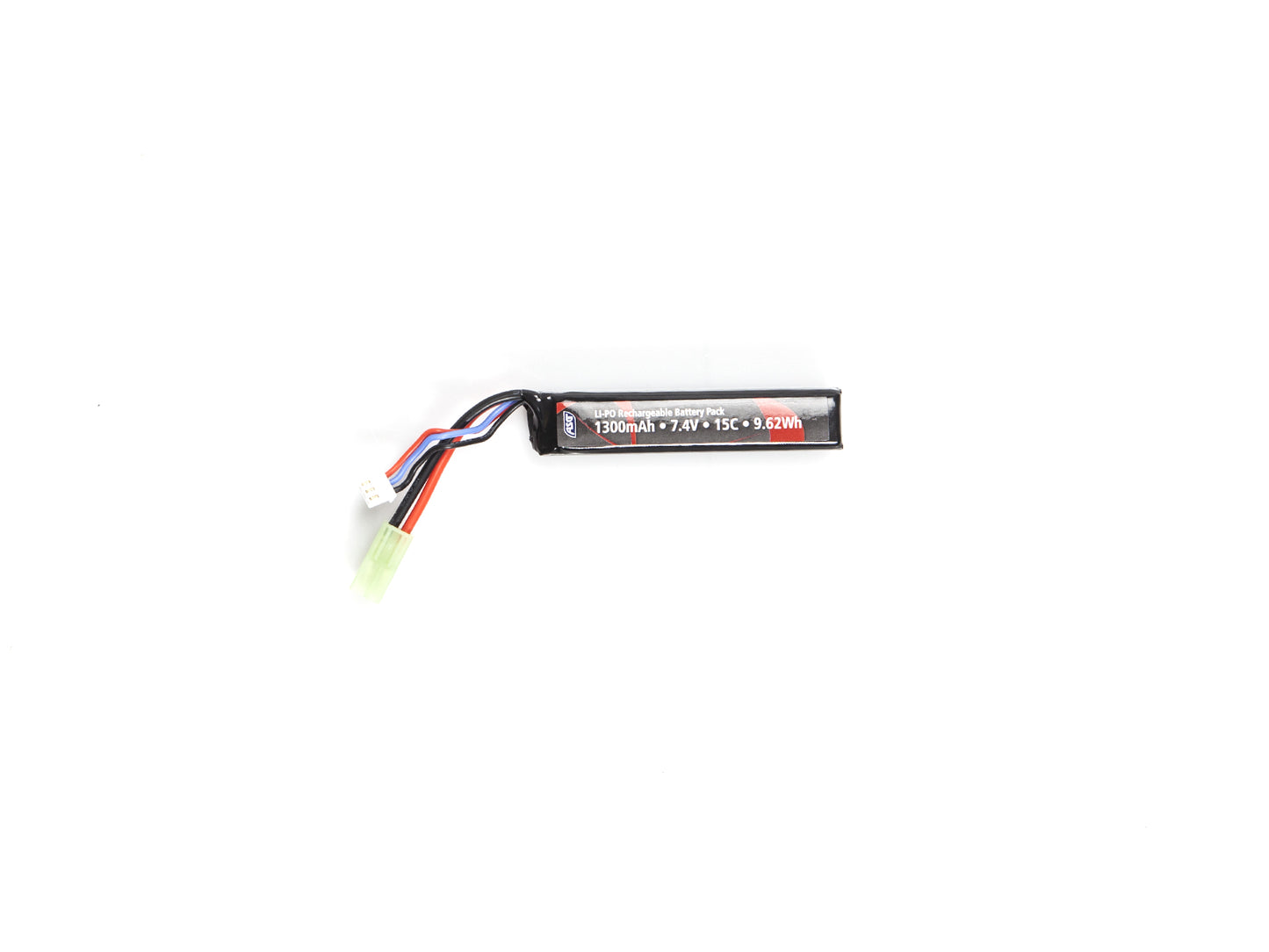 7.4v 1300mAh 15C LiPO Batteri